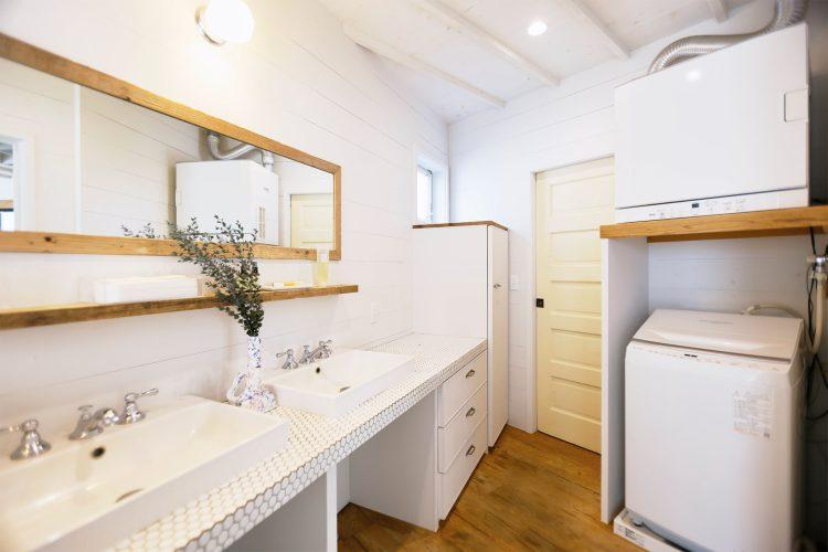 1F ナチュラルな洗面