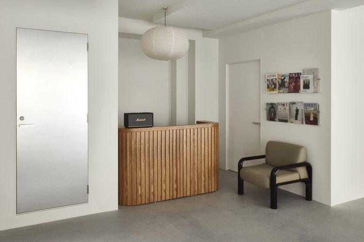 異素材がミックスされたカウンタースペース