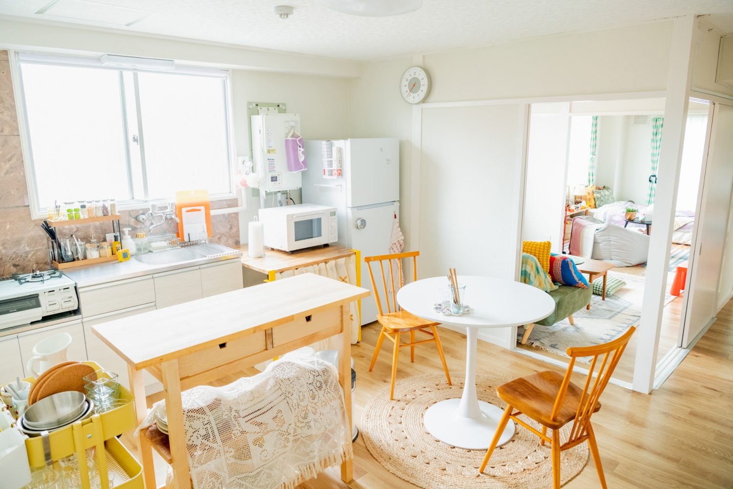 リアルな暮らしがみえるリビングダイニング