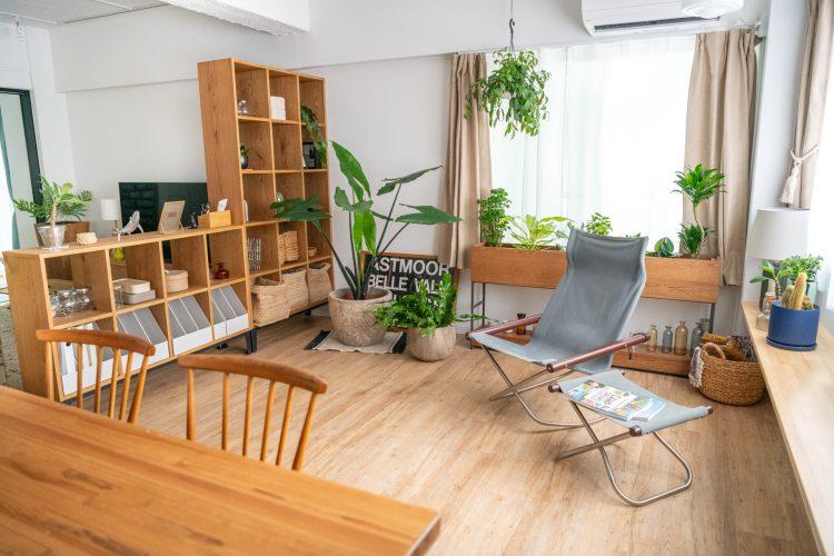 ダイニング横のリラックススペース