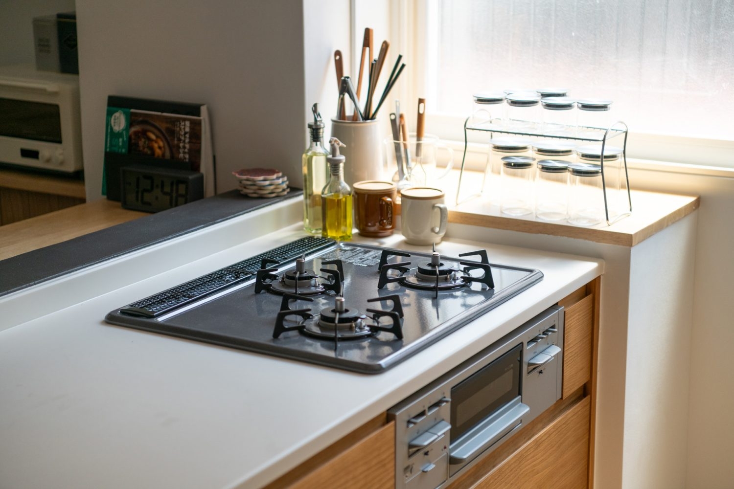 実際に使えるナチュラルなキッチン