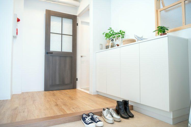 広々とした玄関