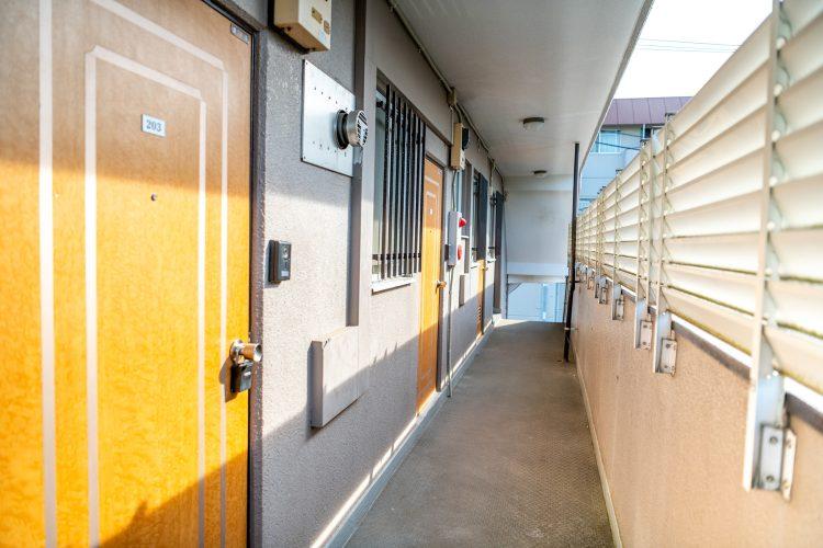 オプション:玄関外廊下も撮影可能