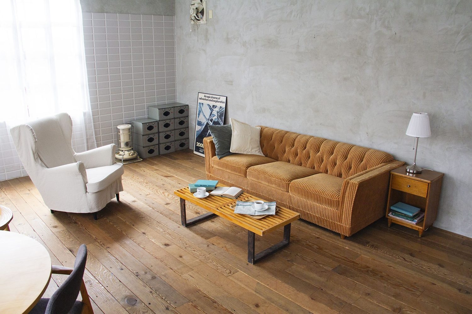 アメリカンテイストなリビングスタイルにも