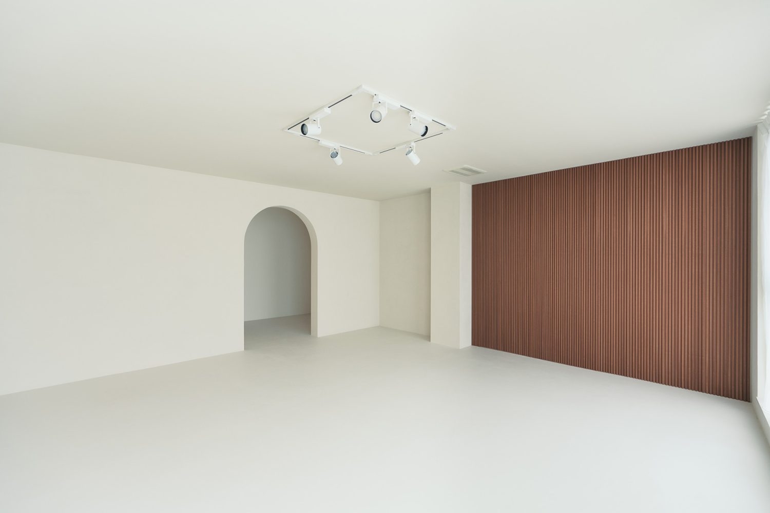 やさしい雰囲気のシンプルな空間