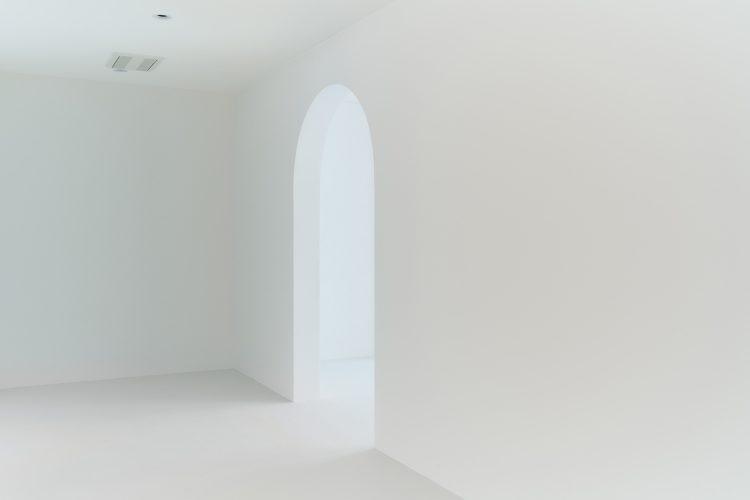 メイクルーム側からCONCEPT2へ続くアーチ