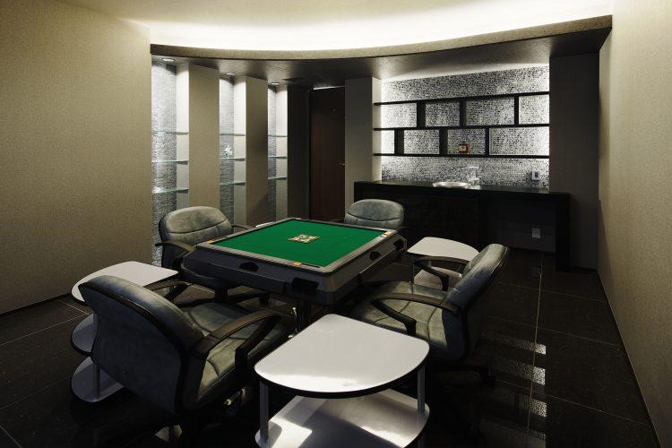 2F 高級感のある麻雀部屋