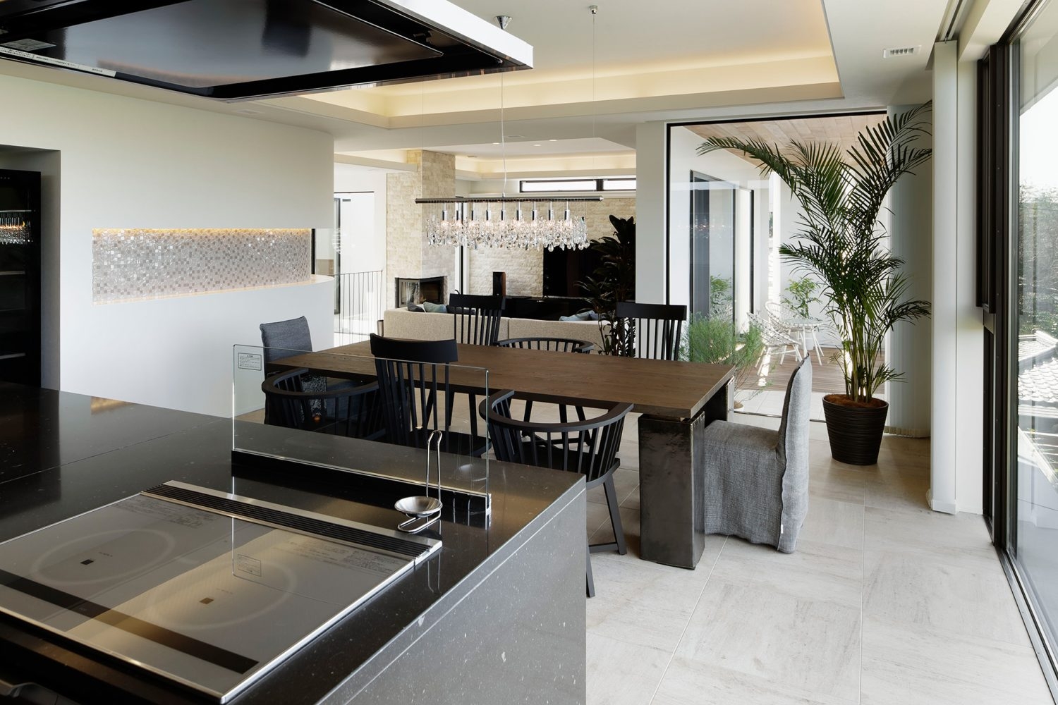 2F 開放的なキッチンスペース