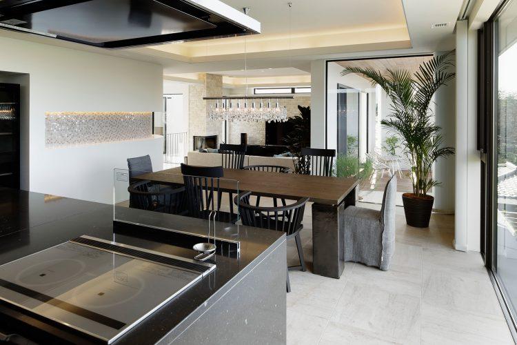 2F 開放的なキッチンスペース