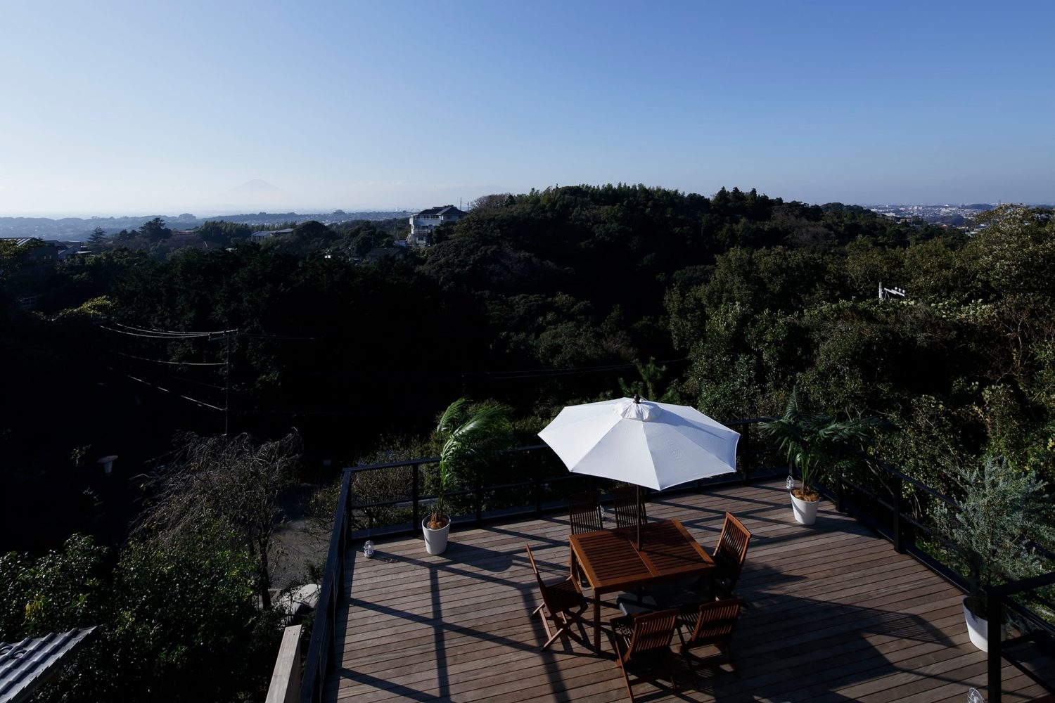 2Fから見たスタジオ周辺の景色