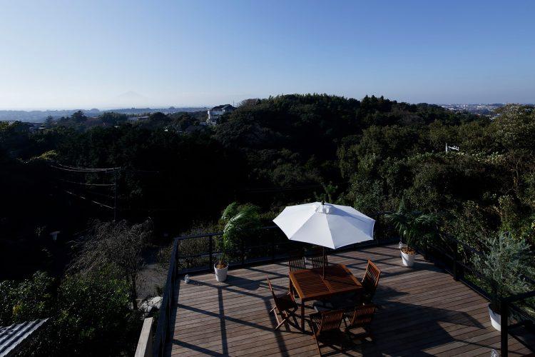 2Fから見たスタジオ周辺の景色