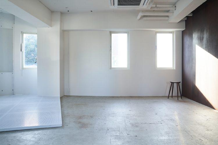 5F コンクリートエリアからフェンス床方面