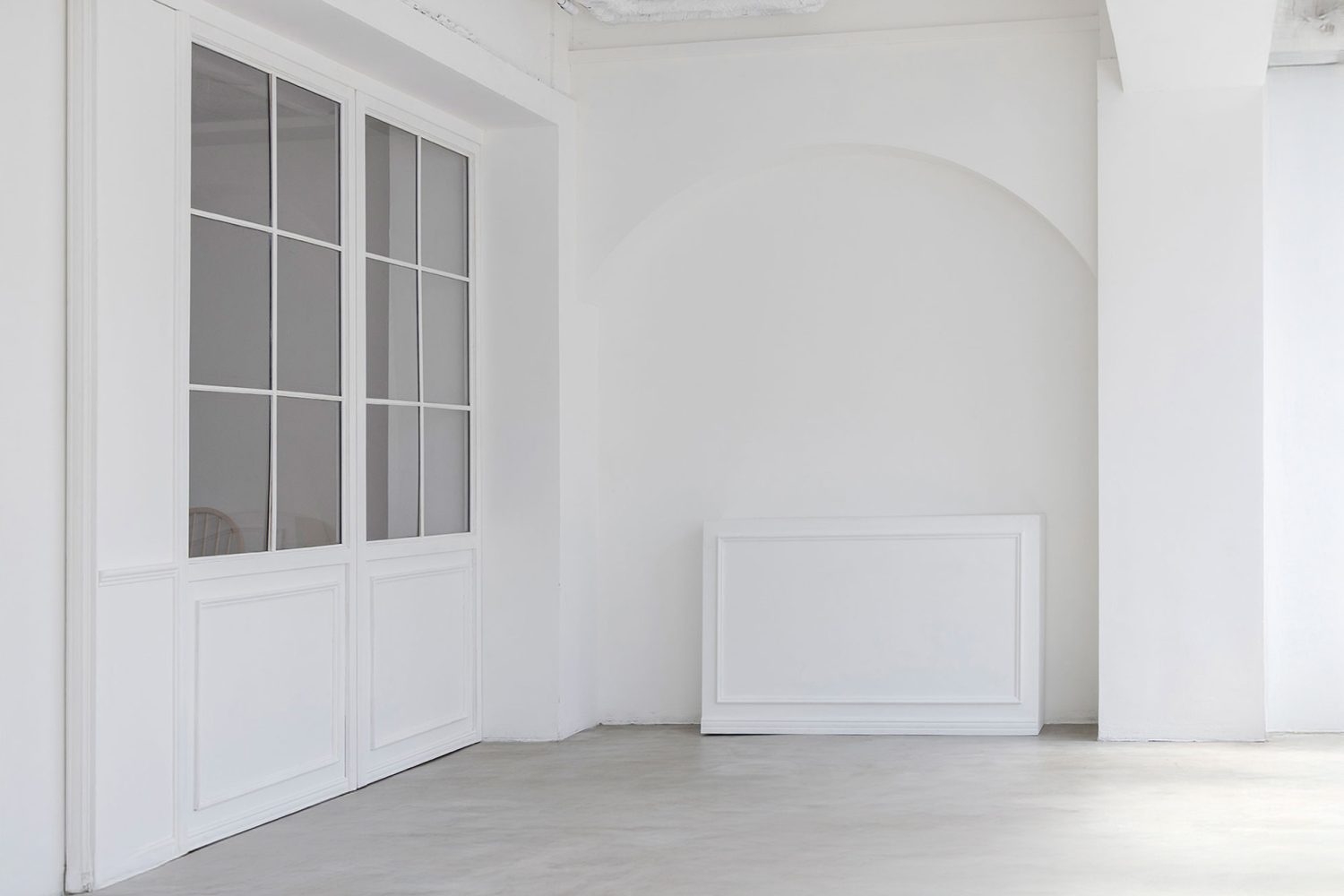 南側 / 窓付きのスライドドアで仕切ることが可能