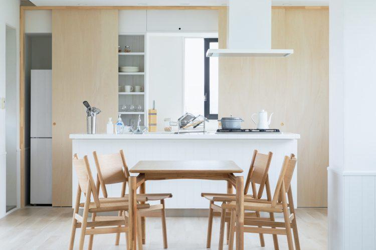 キッチンとダイニングのレイヤーで撮影可能