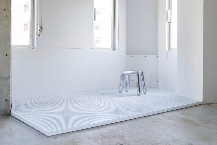 5F 金属素材のユニークなフェンス床