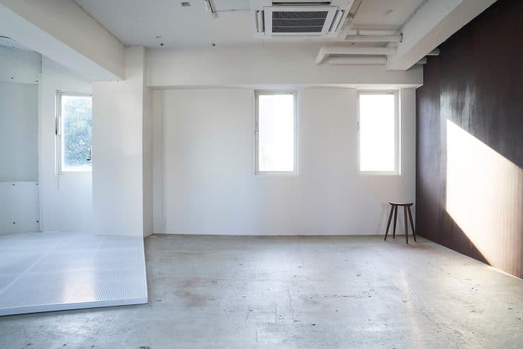 5F さまざまなマテリアルを使用した空間