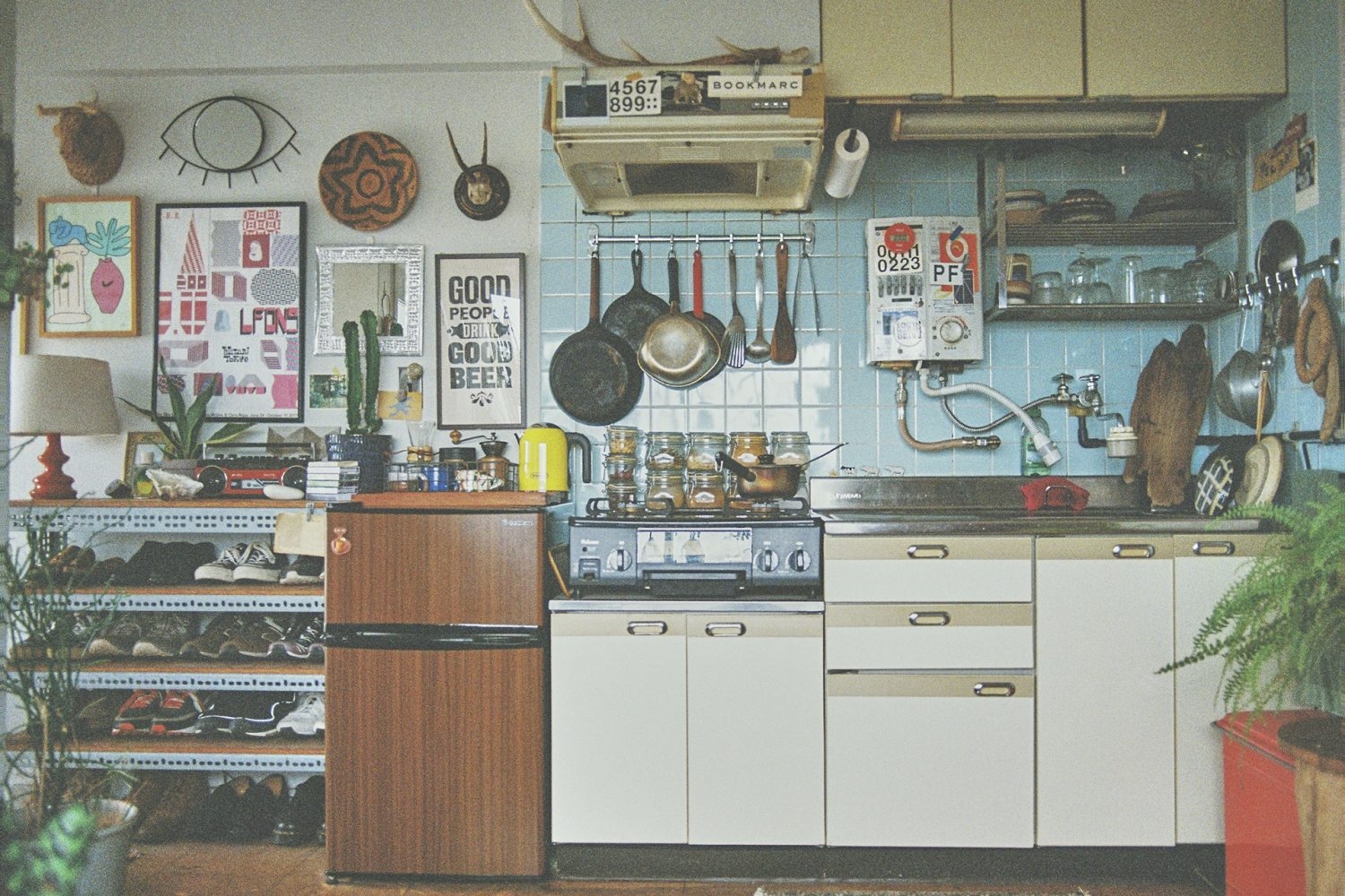 レトロフォトジェニックなキッチン