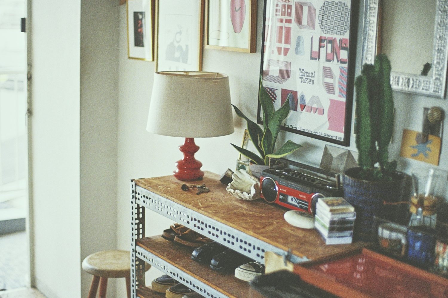 エントランス脇のワンシーン