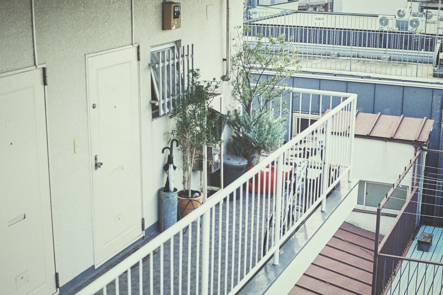 共用廊下の風景