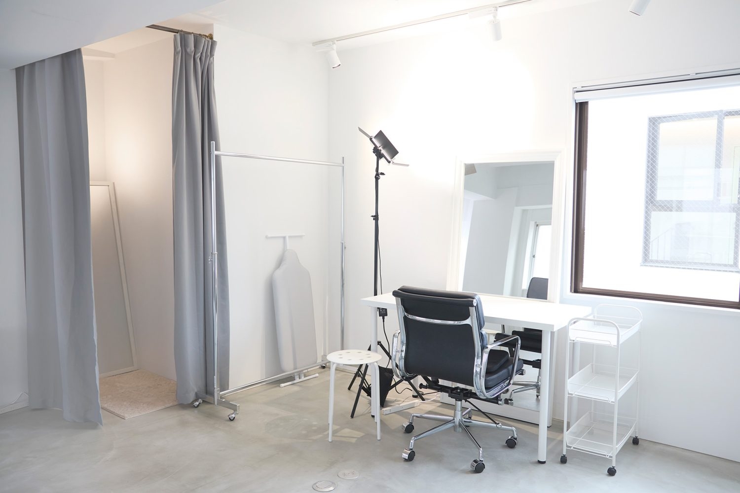 メイク&フィッティングスペース