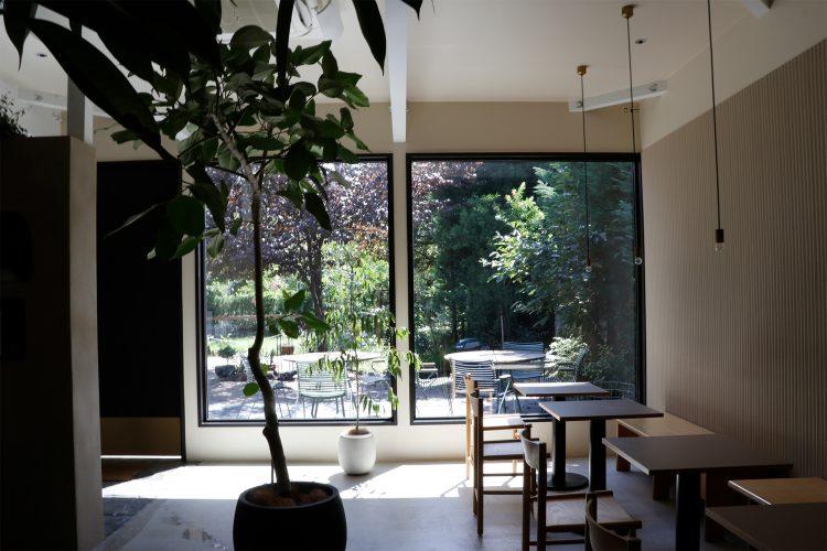 窓からの緑抜け