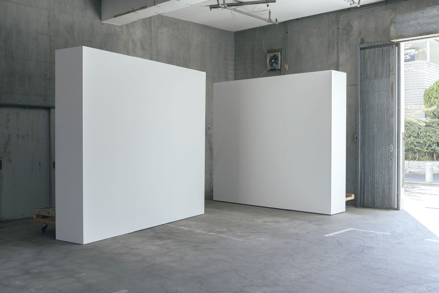 2つの可動壁を自由に配置可能