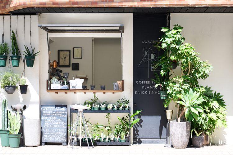 オプション:隣の建物1階のコーヒースタンド パターン2