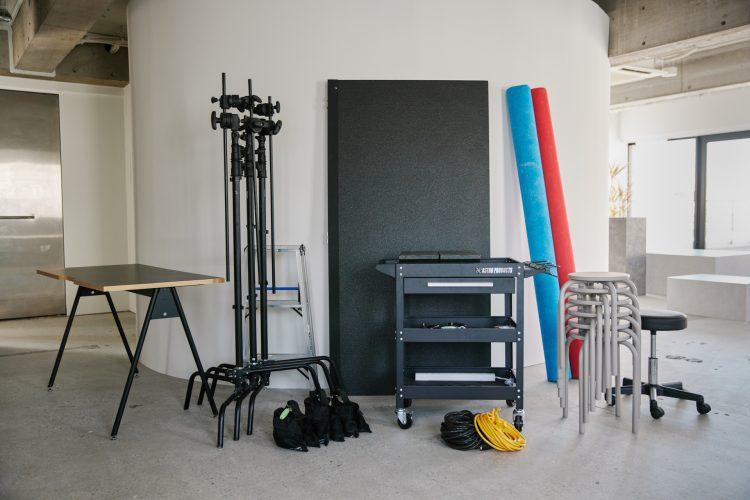 常設の撮影機材