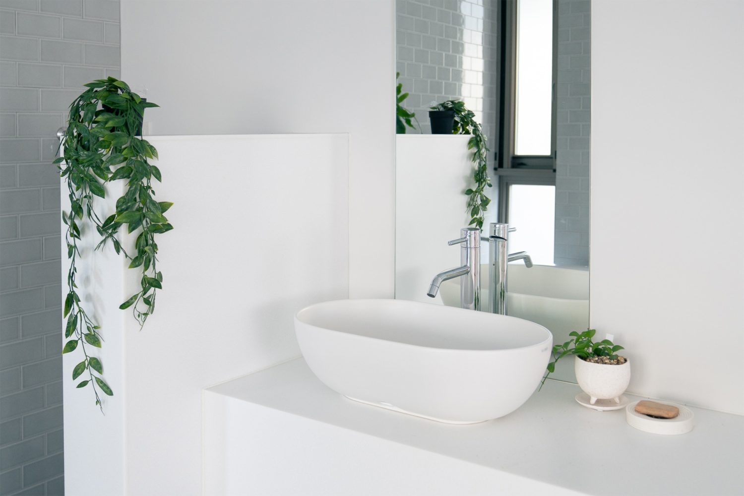 2F 洗面台での物撮影もおすすめ