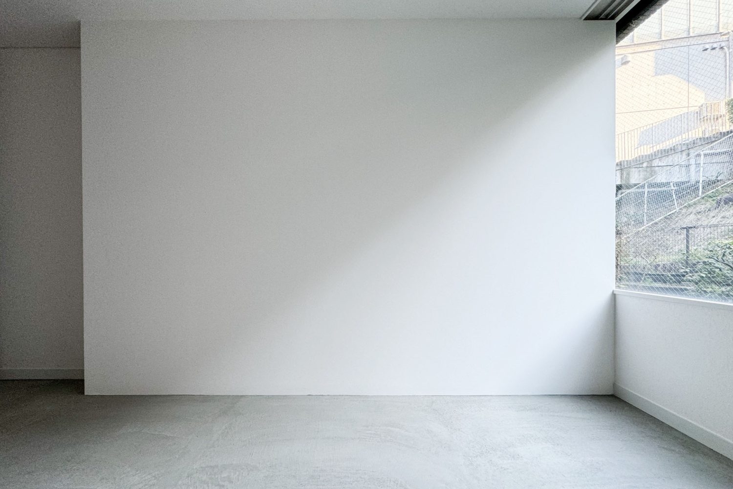 サイド光の普遍的な白壁