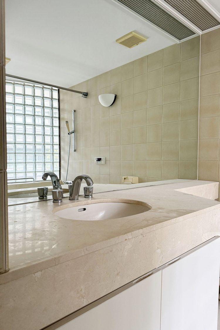 ホテルのような洗面台