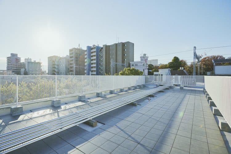 オプション:屋上 / 広々とした見晴らしのよい空間