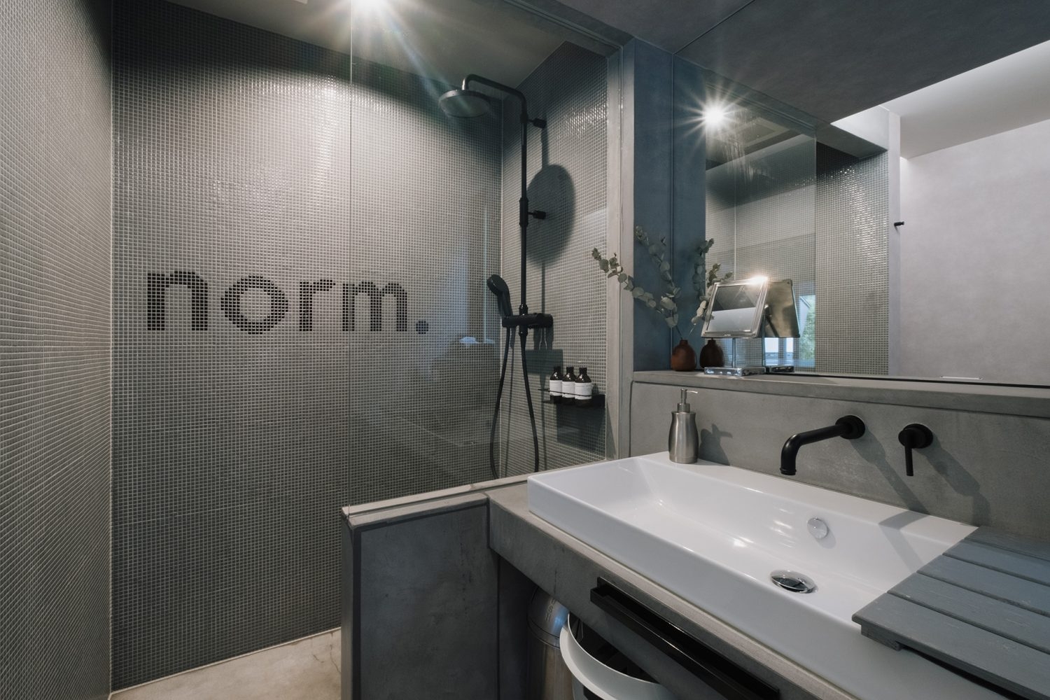 洗面・シャワーブースのレイヤーで撮影可能