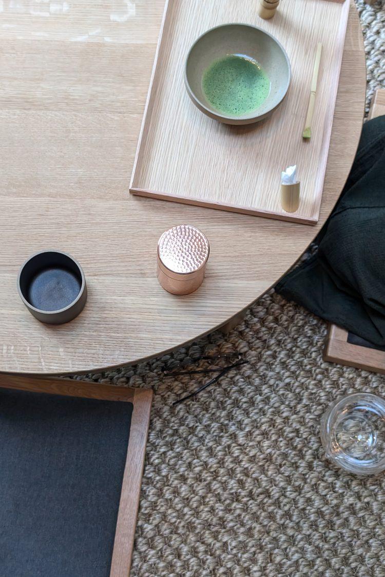 茶室をコンセプトとした空間