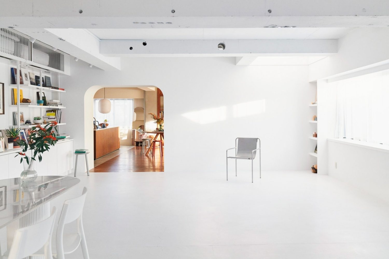 白を基調とした空間