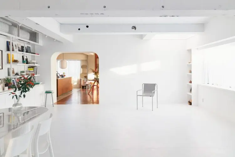 白を基調とした空間