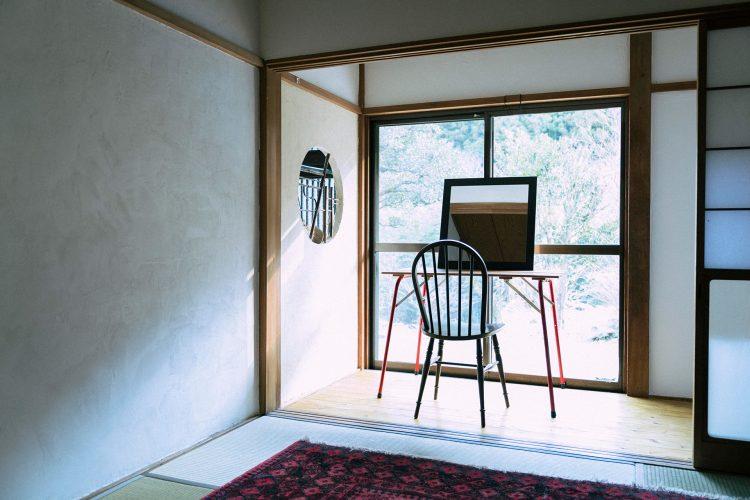 メイクルームとしても使用可能な和室