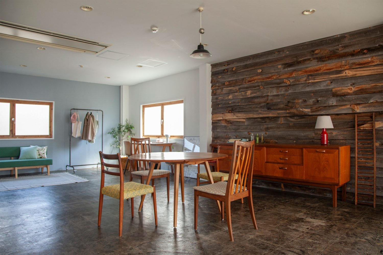 ベッドルームから北側の眺め