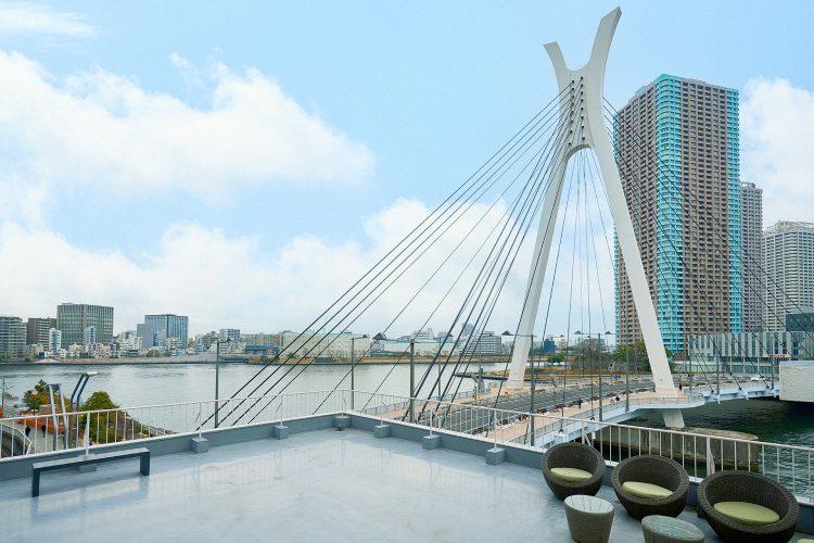 オプション:中央大橋を臨めるロケーション(有料)