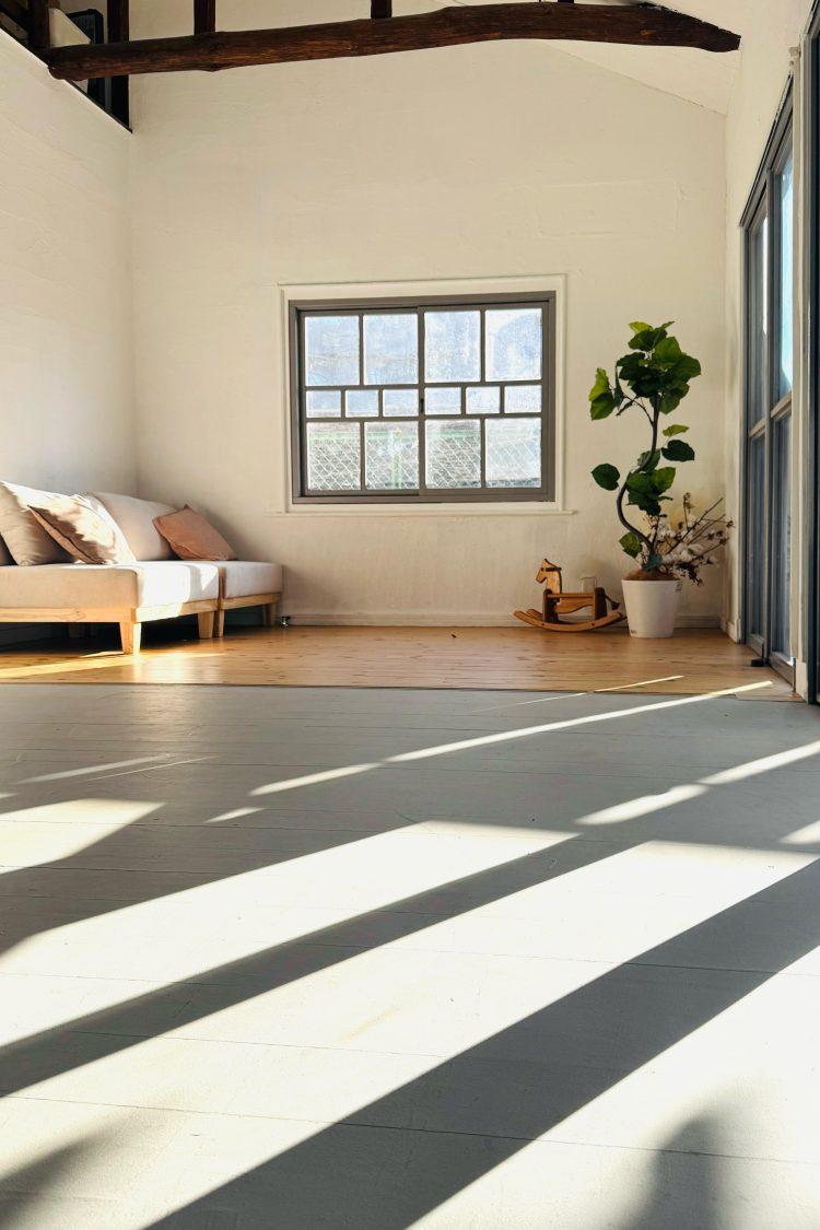 天高を活かした撮影も