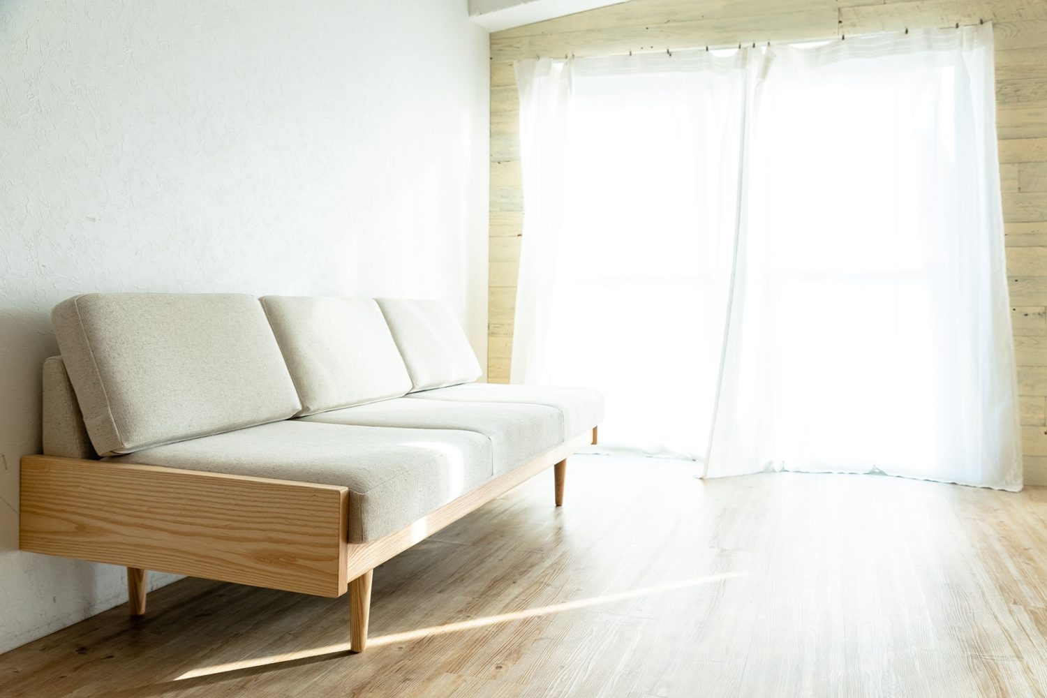 柔らかな自然光