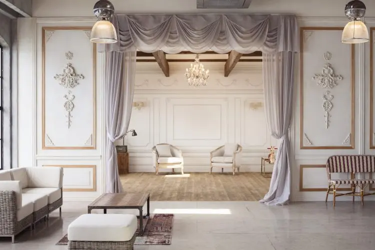 最大天高4m、シャビーナチュラルスタイル