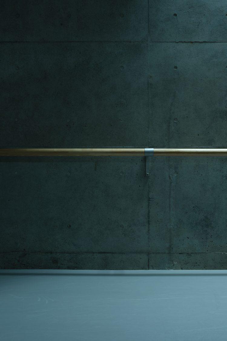 バレエバーは事前申し込みで取り付け可能