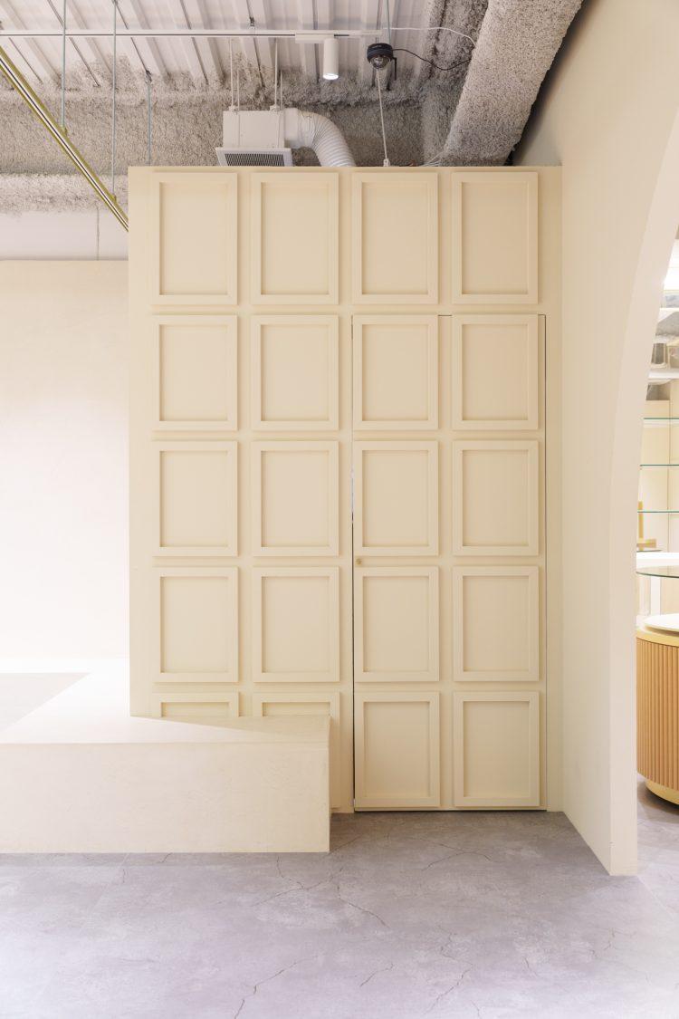 立体感のある壁