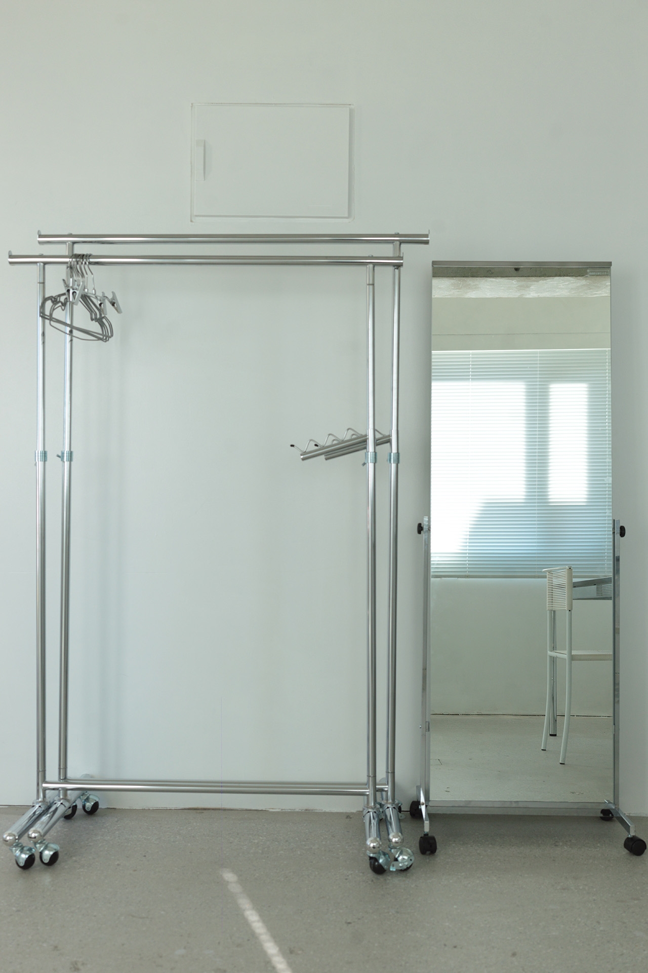 ハンガーラック・全身鏡