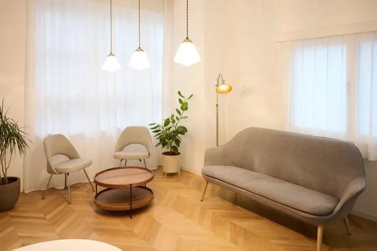 照明をつけた状態