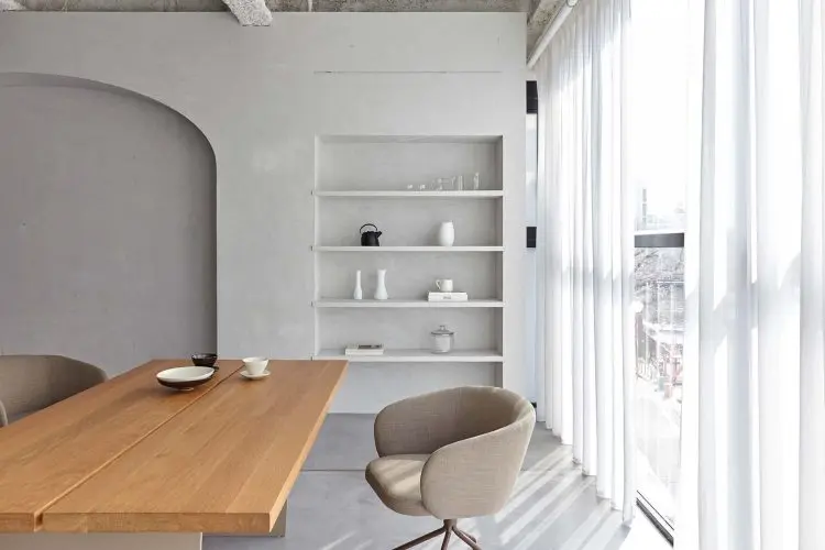 ギャラリースタイルのスタジオ