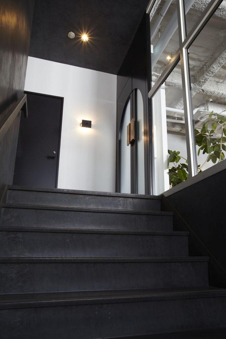 アーチ型エントランスドア