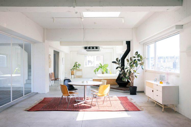 奥行きのある空間