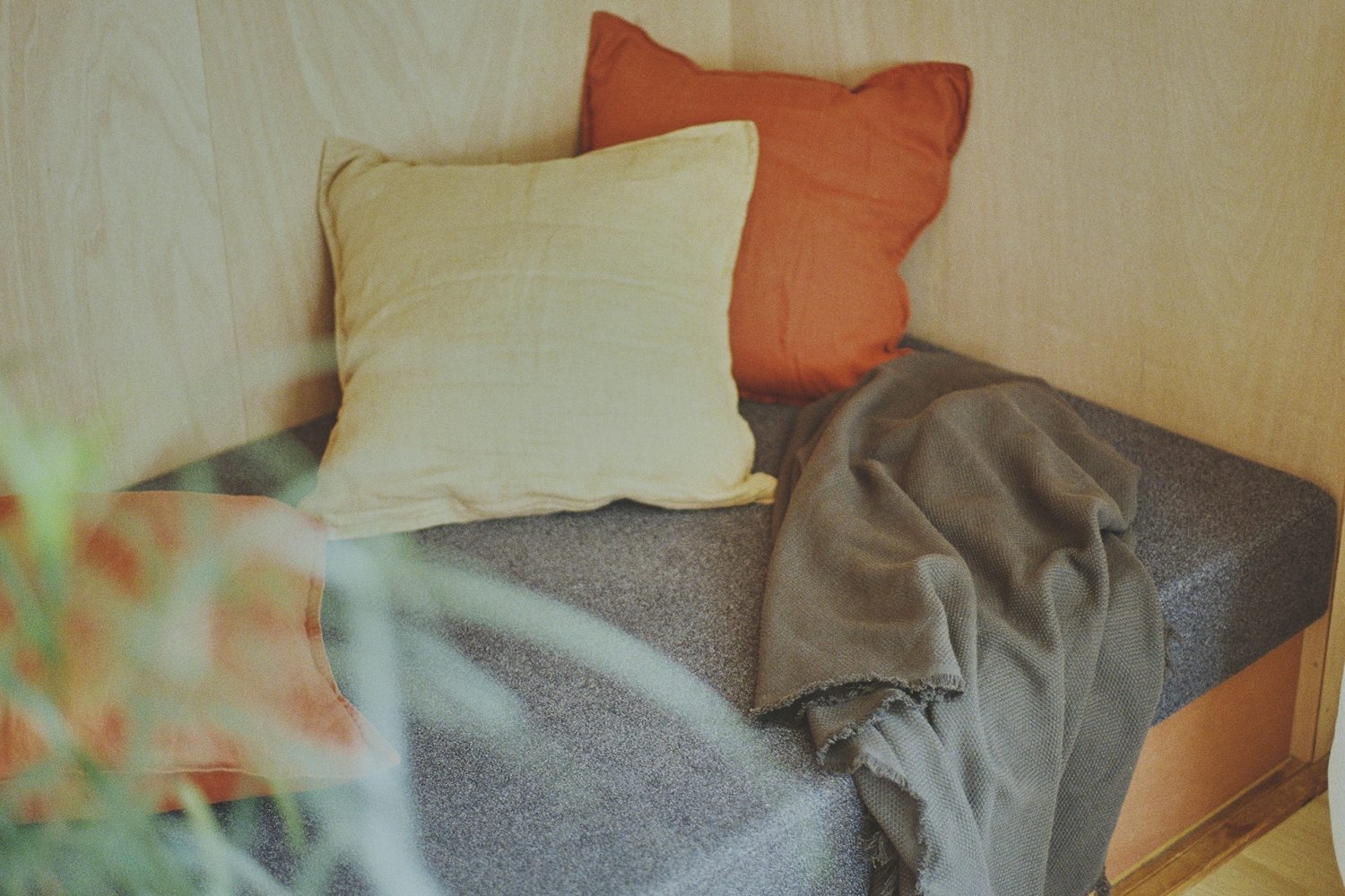 奥行きたっぷりのリラックスソファ